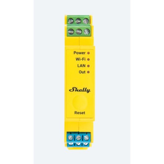 Controlador Shelly Pro RGBWW PM Bluetooth Wi-Fi Multicolor 12-24V Alexa Google Assistant