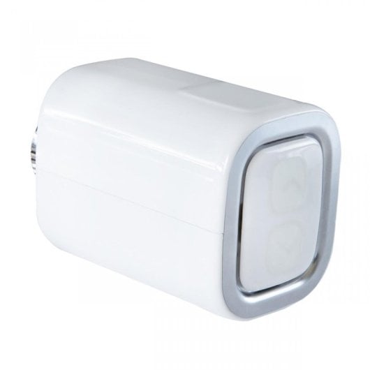Termostato inteligente Shelly TRV Blanco Botones WiFi Control Remoto 5-30°C