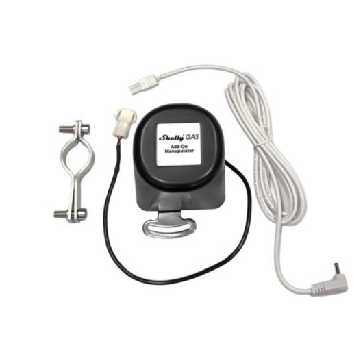 Detector de gas Shelly GAS_ADD Negro, Blanco conexión inteligente