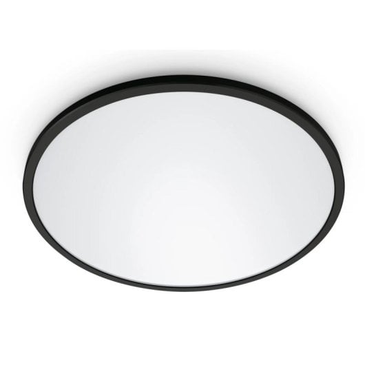Luz de Teto Inteligente WiZ Superslim 32W LED Wi-Fi/Bluetooth Preto Regulável