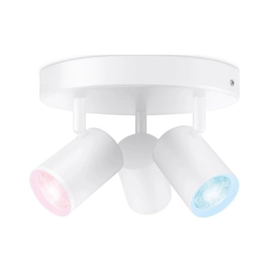 Foco Inteligente WiZ Imageo 3 Cabeças Ajustáveis LED Branco regulável 2200K-6500K
