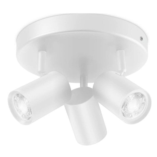 Foco Inteligente WiZ Imageo 3 Cabeças Ajustáveis LED Branco regulável 2200K-6500K