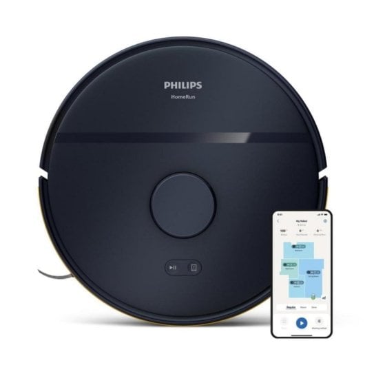 Aspirador Robô com Mopa Philips Serie 2000 Marina Navegação Laser LDS 2.700 Pa WiFi