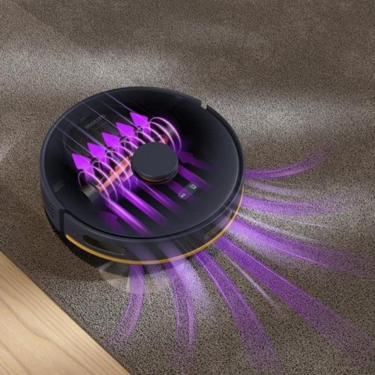 Aspirador Robô com Mopa Philips Serie 2000 Marina Navegação Laser LDS 2.700 Pa WiFi