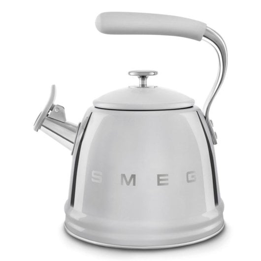 Wasserkocher Smeg WKF01SS 2,3 L Edelstahl mit Signalton und abnehmbarem Deckel