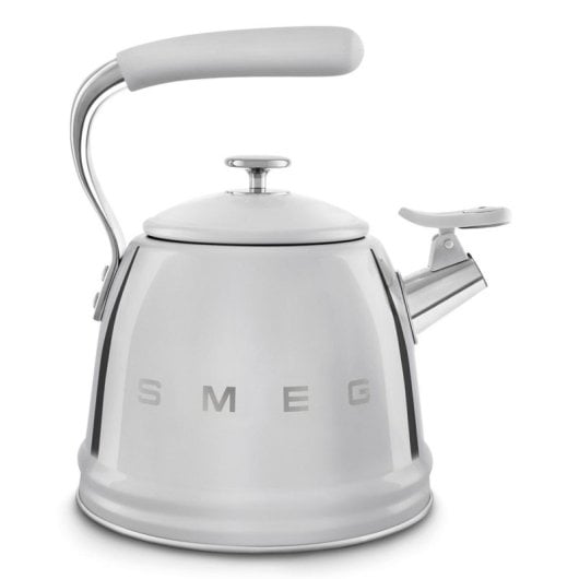 Wasserkocher Smeg WKF01SS 2,3 L Edelstahl mit Signalton und abnehmbarem Deckel