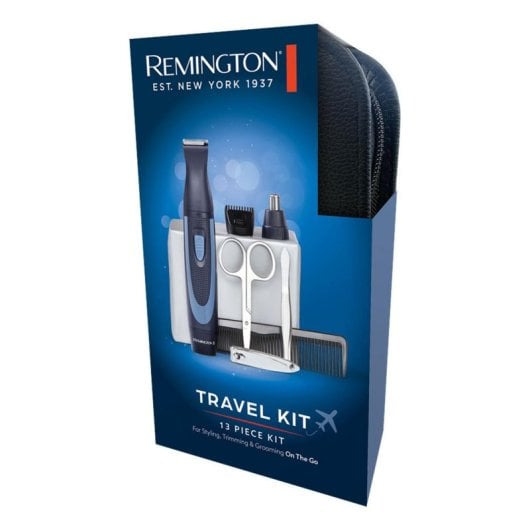 Kit de Voyage Remington NE3890 13 Pièces Blue Acier Inoxydable