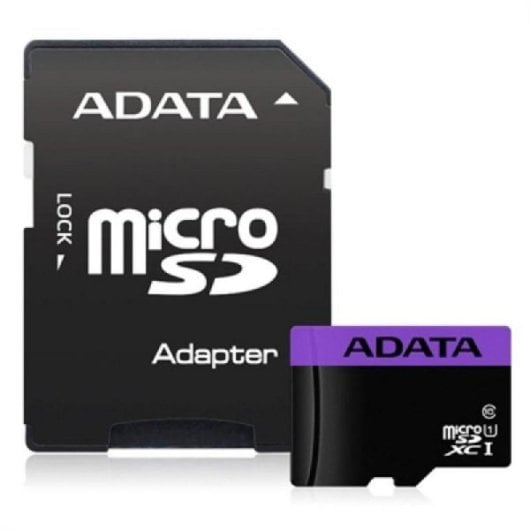 Tarjeta MicroSDHC ADATA Premier 32GB UHS-I Class 10 con Adaptador SD y Alta Velocidad