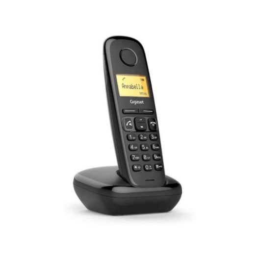 Telefono DECT Gigaset A270 Nero con Funzione Vivavoce e 80 Contatti