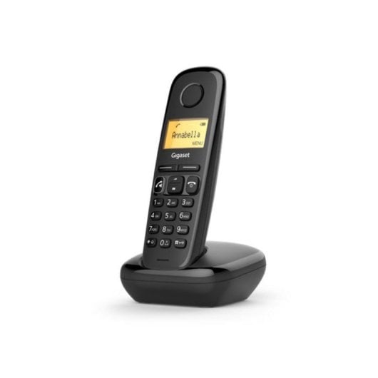 Telefono DECT Gigaset A270 Nero con Funzione Vivavoce e 80 Contatti