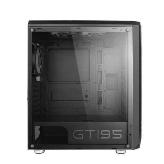 Torre SUPRA GAMING GTI 95 Mesh 4 Ventiladores ARGB Cristal Templado EATX Negro