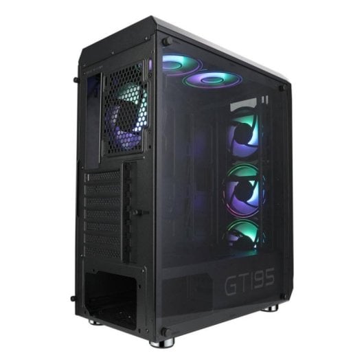 Torre SUPRA GAMING GTI 95 Mesh 4 Ventiladores ARGB Cristal Templado EATX Negro
