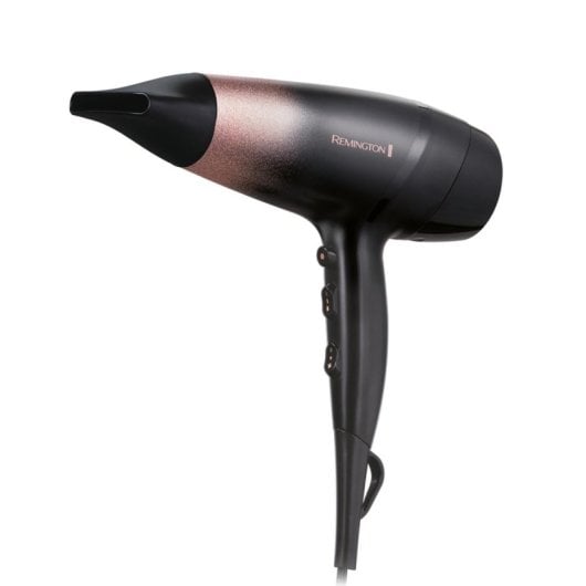 Föhn Remington Rose Shimmer 2200 W Schwarz Rosa mit Aufhängeschlaufe