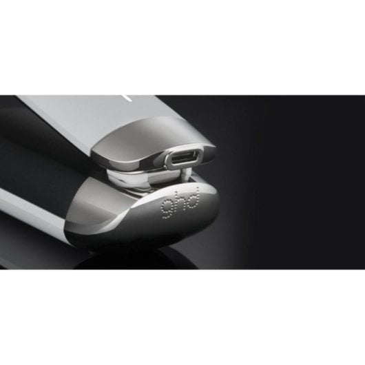 GHD Unplugged Kabellose Glätteisen Weiß 185°C Dual-Zone Hybrid Co-Lithium Akku