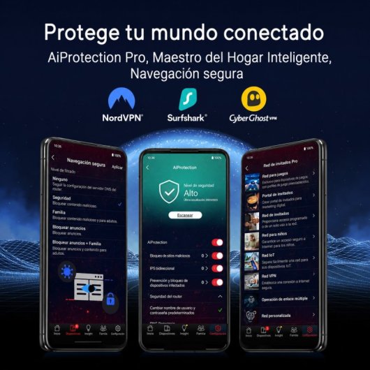 ASUS ROG Strix GS-BE18000 Router Wi-Fi 7 Tri-Band 2.5G com 8 Antenas 4x4 MU-MIMO USB
