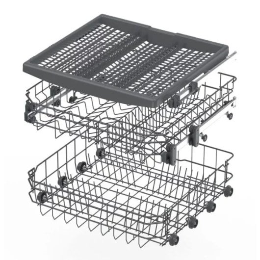 Lavavajillas VOK EVD-14FCSAD 14 Cubiertos Libre Instalación LED 8 Programas 47dB Aquastop Clase C