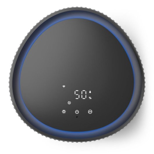 Purificador de Aire Philips AC3421/13 300m³/h HEPA Humidificador Automático Negro