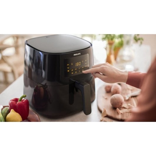 Freidora de aire Philips HD9270/90 6.2L 2000W XL 14 en 1 pantalla LED QuickClean