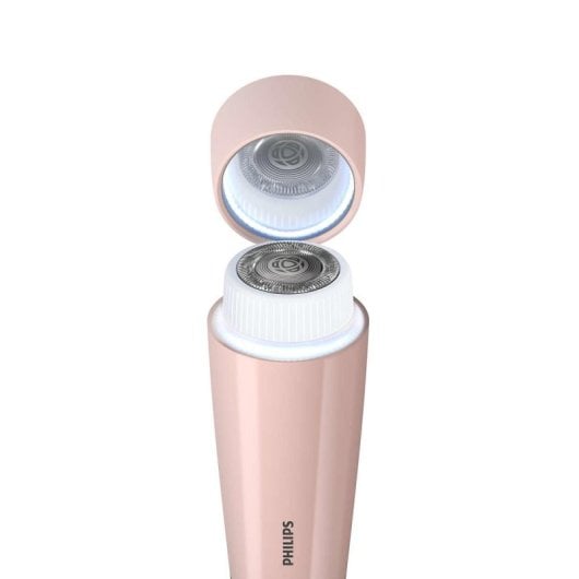 Depiladora facial Philips 5000 series BRR454/00 luz LED rosa cabezal hipoalergénico