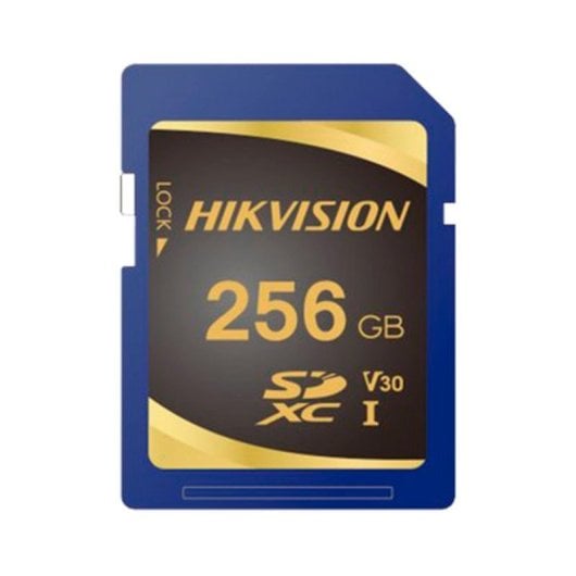 Tarjeta SD Hikvision 256GB P10 U1 Clase 10 Alta Velocidad y Gran Capacidad