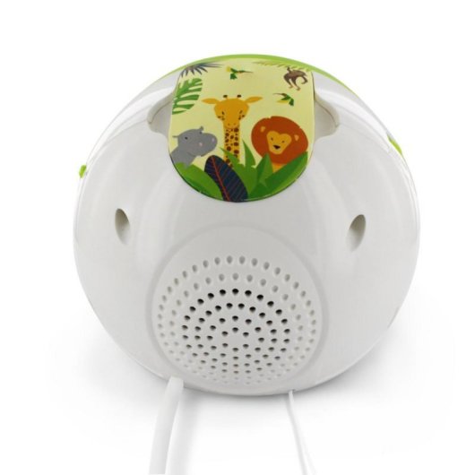 Relógio Infantil Metronic Jungle Multicolorido FM com Projeção Relógio Infantil Metronic Jungle Multicolorido FM com Projeção
