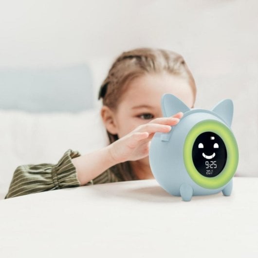 Despertador Infantil Multifuncional METRONIC Luz quitamedo funções educativas