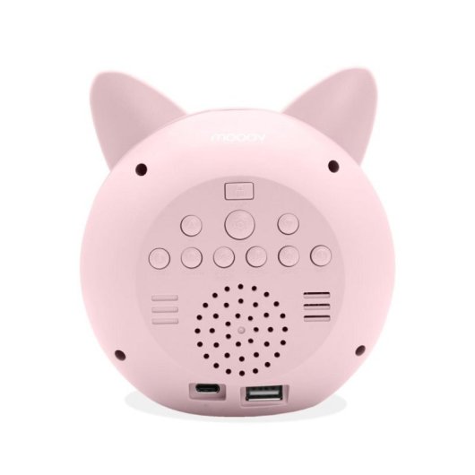 Réveil enfant METRONIC, veilleuse, écran LCD éducatif, USB compact