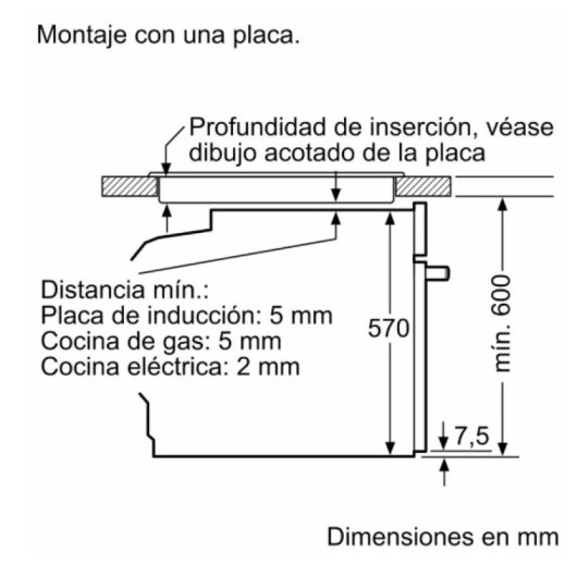 Horno eléctrico Balay 3HA5129B3 71L Blanco con autolimpieza hidrolítica y pantalla