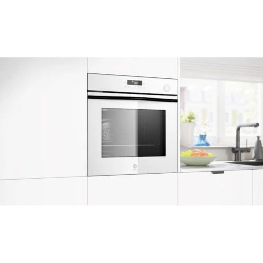 Horno eléctrico Balay 3HA5129B3 71L Blanco con autolimpieza hidrolítica y pantalla