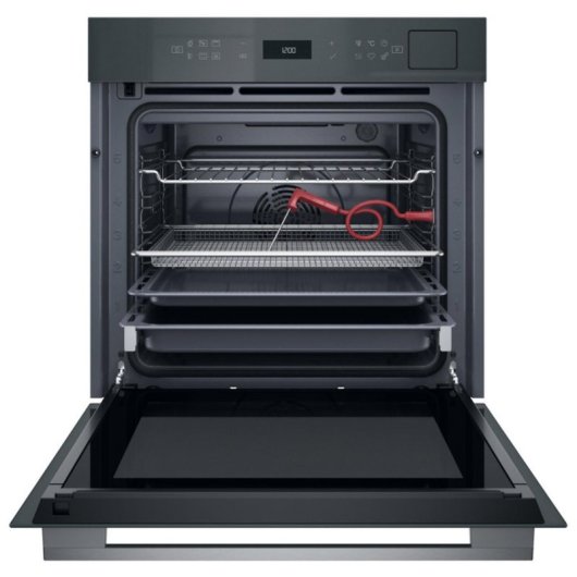 Horno eléctrico Whirlpool WOI7A8FPT1SSGA 73L Negro/Gris hidrolítico pirolítico pantalla táctil