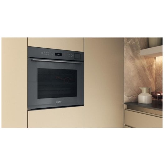Horno eléctrico Whirlpool WOI7A8FPT1SSGA 73L Negro/Gris hidrolítico pirolítico pantalla táctil