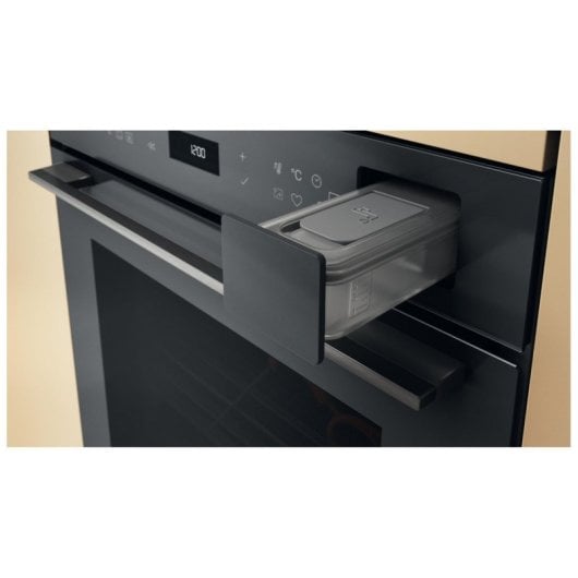 Horno eléctrico Whirlpool WOI7A8FPT1SSGA 73L Negro/Gris hidrolítico pirolítico pantalla táctil