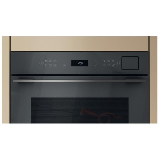 Horno eléctrico Whirlpool WOI7A8FPT1SSGA 73L Negro/Gris hidrolítico pirolítico pantalla táctil
