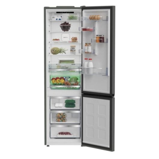 Réfrigérateur Beko Combi 203,5cm 415L C Gris Antigel