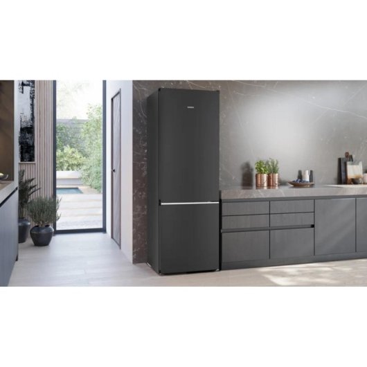 Frigorífico Siemens Combinado 203cm 258L A Preto No Frost hyperFresh superFreeze