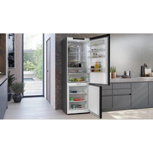 Frigorífico Siemens Combinado 203cm 258L A Preto No Frost hyperFresh superFreeze