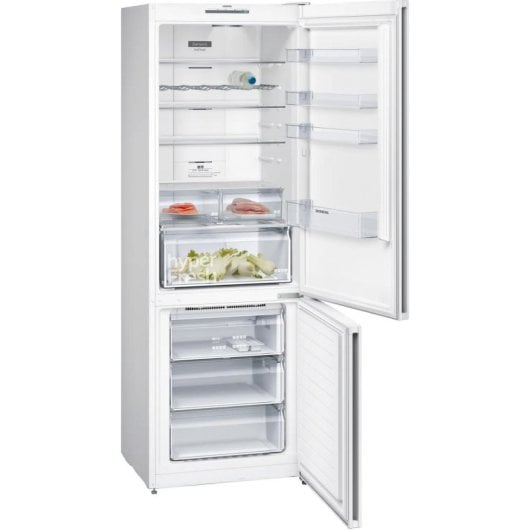 Siemens KG49N2WDA Combinado No frost 203cm 438L D Branco hyperFresh Home Connect