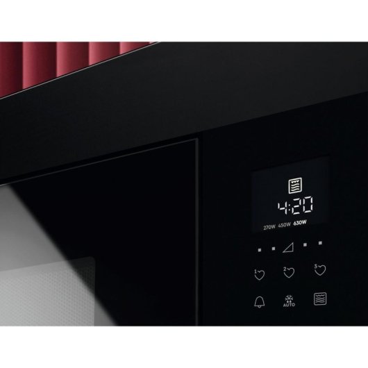 Microondas AEG OMB6G261TT 26L 900W Grill Vapor Touch LED Integrable