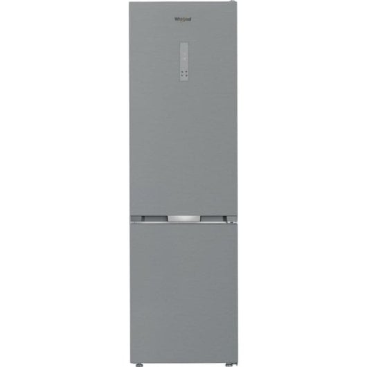 Réfrigérateur Whirlpool Combi 2035mm 355L B Acier Inox Compartiment Zone Fraîche