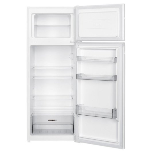 Whirlpool W55T0412W Duas Portas 143cm 206L E Branco LED Baixo Ruído Porta Reversível