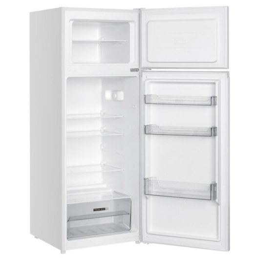 Whirlpool W55T0412W Duas Portas 143cm 206L E Branco LED Baixo Ruído Porta Reversível