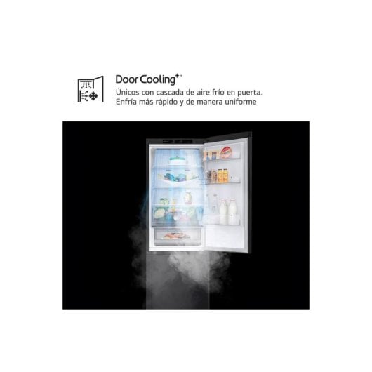 LG GBV3100CEP Combi 186cm 374L C Negro DoorCooling+ LINEARCooling NatureFRESH