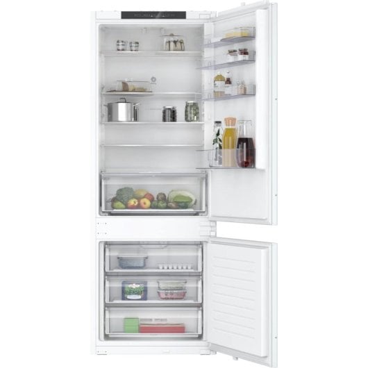Frigorífico Combinado Balay 3KIE901F Integrável 193cm 383L E Branco Luz LED, Home Connect, Anti-gelo