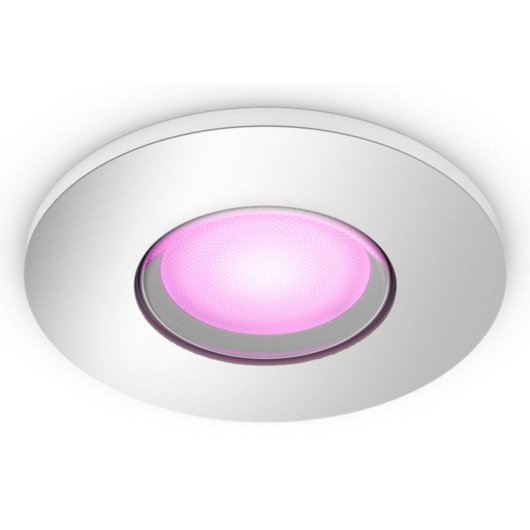 Ponto de iluminação inteligente Philips 929003812801 Bluetooth LED GU10 Cromo