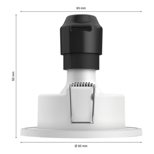 Ponto de iluminação inteligente Philips 929003812801 Bluetooth LED GU10 Cromo