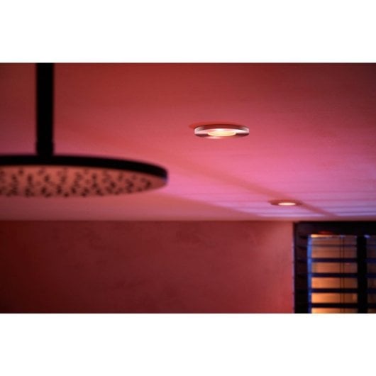Ponto de iluminação inteligente Philips 929003812801 Bluetooth LED GU10 Cromo