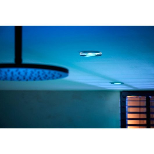 Ponto de iluminação inteligente Philips 929003812801 Bluetooth LED GU10 Cromo