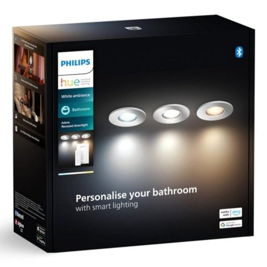 Smart Lighting Spot Philips 929003807901 Bluetooth GU10 2200-6500K Chrom