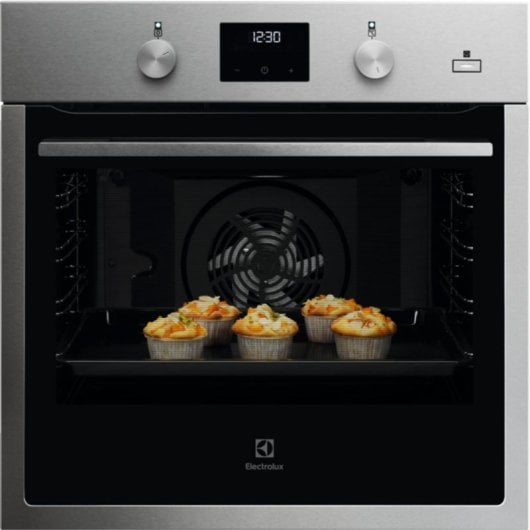 Forno elétrico Electrolux KODGS20TX 72L Preto Inox com vapor e autolimpeza