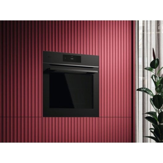 Horno eléctrico AEG Series 7000 TE8PB731AT 71L Negro pirolítico con Wi-Fi y sonda térmica
